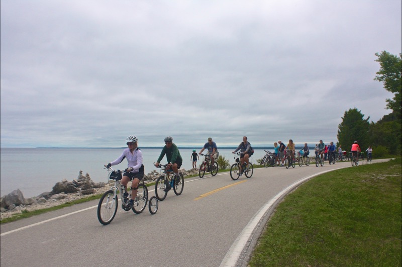 Mackinac Island Lake Shore Trail
